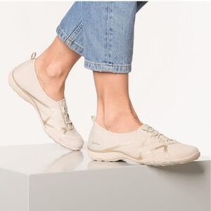 Skechers Women's Beige Casual Shoes